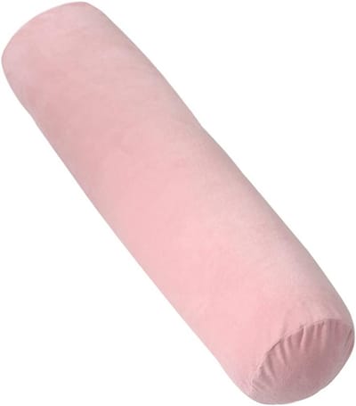 Ronde Bolster Lichaamskussen met Afneembare Velours Hoes voor Bed en Zwangerschap