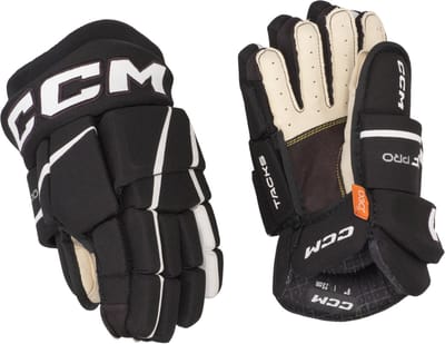CCM - Tacks XF Pro - IJshockeyhandschoenen - Kinderen - Zwart - Wit - 11