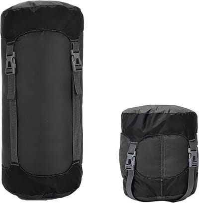 Compressie Stuff Sack voor Slaapzak, Lichtgewicht Waterdichte Compacte Compressie Nylon Stuff Zak Opbergtas, Reizen Compressie Tas voor Camping, Rugzak, Kleding Opslag