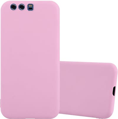 Cadorabo Hoesje geschikt voor Huawei P10 PLUS in CANDY ROZE - Beschermhoes gemaakt van flexibel TPU silicone Case Cover