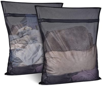 Dailygoody - Waszak voor wasmachine - Waszak met ritssluiting - 60 x