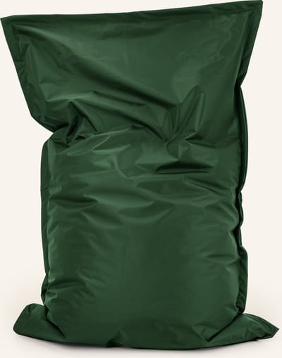 Drop & Sit - zitzak/zitkussen - robuust nylon - groen - 100 X 150 cm - voor binnen en buiten - verkrijgbaar in verschillende kleuren