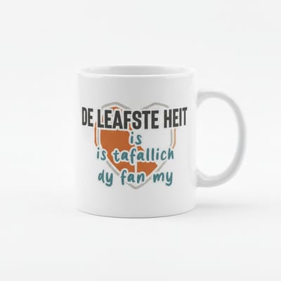 Het Liefste Is Je Per Ongeluk Van Mij Noemen Keramische Mok 330 ml – Romantische Quote Koffie- en Theemok
