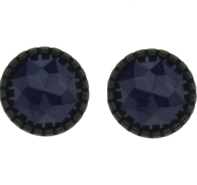 Behave - Oorstekers dames - Donkerblauw accent - Tijdloos bij casual chic