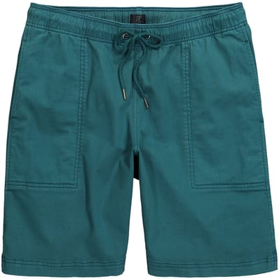 JP 1880 - Heren - bermuda elastische tailleband grote zakken tot 8XL - Diepzeeblauw - Maat 4XL