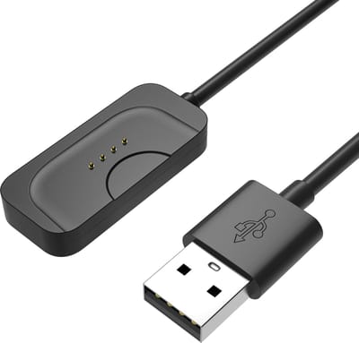 Compatibel met Oppo Watch 4 Pro \ 3 \ 3 Pro \ 2 \ 1 \ X \ X2 \ X2 Mini \ SE connected horloge. 1 kabellengte Zwart lengte 1 m