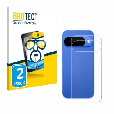 BROTECT - Screenprotector voor Google Pixel 10 (Achterkant) - Folie Beschermfolie transparant 2 Stuks