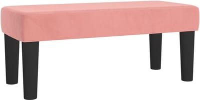 Fluwelen Bankje 70x30x30 cm - Multifunctionele Zitbank voor Hemel, Keuken en Gang