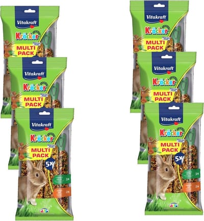 Vitakraft - Kräcker Original - Multipack voor Konijnen - 6x 5 stuks