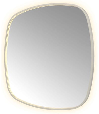 Hotbath &More Mirrors Contour LED Badkamerspiegel - Figuur - 100 x 100 cm - RVS 316