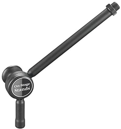 Mini Microfoon Boom Arm Zwart - Compact en Duurzaam
