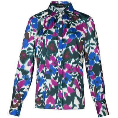 G-Maxx blouse Andrea dennengroen/cyclaam