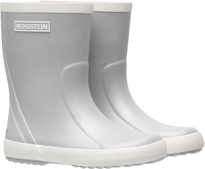 Bergstein Classic Glam Regenlaarzen kinderen - Jongens - Meisjes - Silver