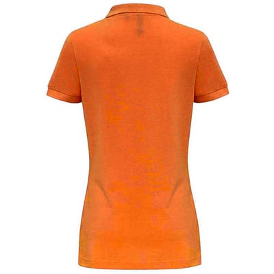 Asquith & Fox Dames/dames Poloshirt met korte mouwen en effen mouwen (Oranje)