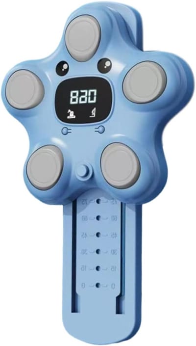 Springtrainer - Fitness trainer - Binnenshuis trainen - Intelligente assistent - 30 x 19 x 5.5 cm - Blauw