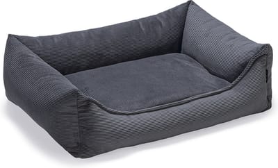 Beeztees Veo - Orthopedische Hondenmand - Donkergrijs - 80x60x22 cm