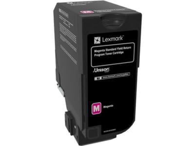 Lexmark 74C2SM0 toner cartridge magenta hoge capaciteit (origineel)