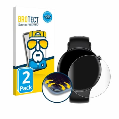 BROTECT - Screenprotector voor Honor Watch Fit - Folie Beschermfolie transparant volledig dekking - 2 Stuks