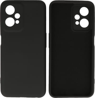 Hoesje Geschikt voor OnePlus Nord CE 2 Lite - Fashion Telefoonhoesje Backcover - Siliconen Hoesje - Zwart