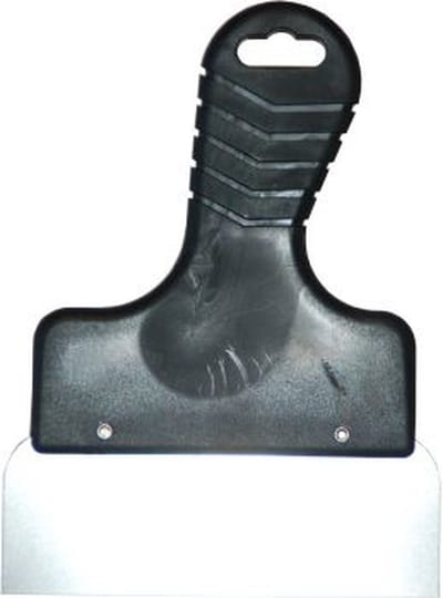 Wielink Zwart schuin hokmes met RVS mes voor duivenhok 12,5 cm