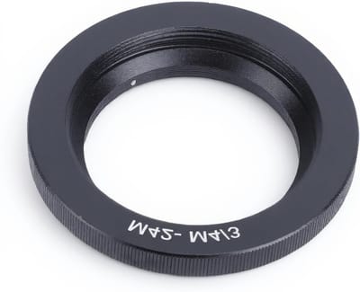 M42 naar M43 Lensadapter, Premium Aluminium Ultra Dunne 6 Mm Bevestigingsadapter voor M43 Spiegelloze Camera's, Geschikt voor Cine Lensen en Fotografie Accessoires