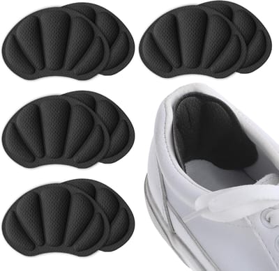 Dailygoods- Hielkussentjes 4 Paar - Zelfklevende Hielgrepen - Antislip Hielvulling - Comfortabele Schoenpads - Verbeterde Schoenpasvorm - Zacht en Duurzaam Materiaal - Schoeninlegzolen