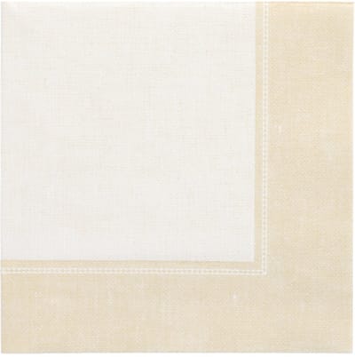50 Servetten ROYAL Collection 1/4 vouw 40 cm x 40 cm champagne Linum