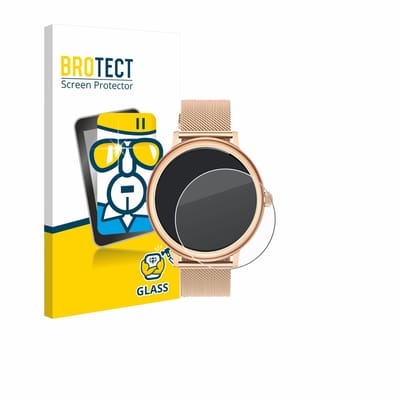 BROTECT - Glas Screenprotector voor Ruxingx AK98 1.19" - Gehard Beschermglas 9H