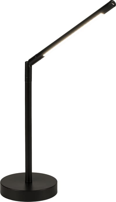 Lumidora Tafellamp 74869 - BERDIEN - Ingebouwd LED - 4.0 Watt - 380 Lumen - 2700 Kelvin - Zwart - Metaal - Met dimmer - ⌀ 13 cm