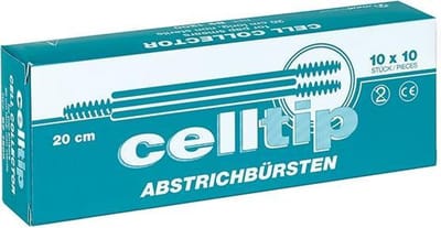 Celltip - borstel voor uitstrijkje - niet steriel 100 stuks