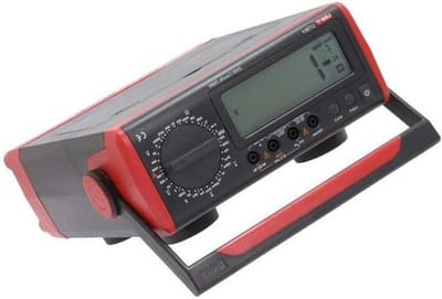 Digitale Multimeter - Meetinstrument - Elektrische Metingen - LCD met Achtergrondverlichting - 1000°C Bereik - Rood