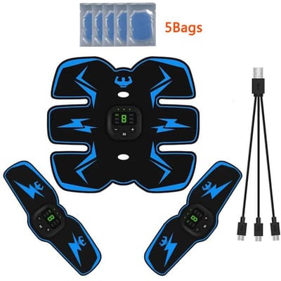 Buikspiertrainer Buikspierversteviger Lichaamsafslankende Massager voor Buik Arm Been Huis Fitnessapparatuur Unisex