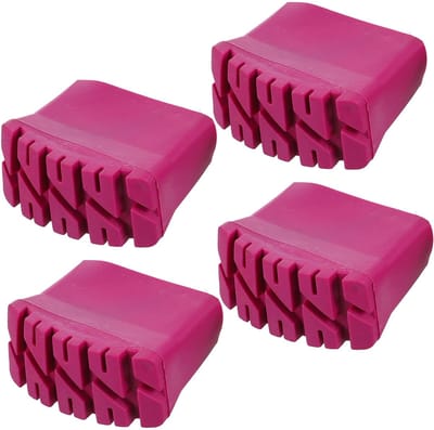 Ynkkvre - anti-slip doppen set - 4 stuks - rubberen beschermdop voor vouwladders - handwerk, bouwplaats, technische ladders
