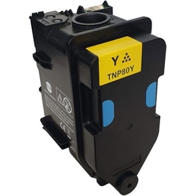 Konica Minolta TNP-80Y (AAJW252) toner cartridge geel (origineel)