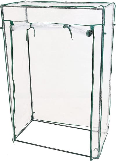 Reservehoes Kas - Tuin Tent - Planten Beschermen - UV-bestendig Materiaal - 100 x 50 x 150 cm - Wit