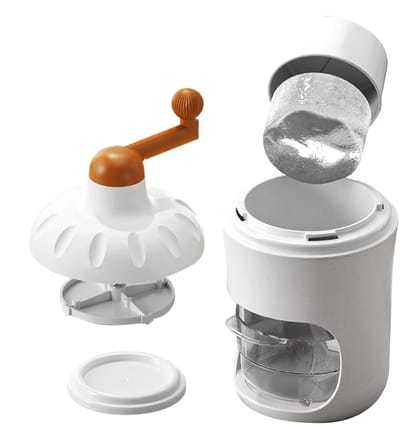 Scheermachine - Sneeuwijs Maker - Zelfgemaakte Drankjes - Handmatig Bedienbaar - 15.6 x 15.4 x 15.6 cm