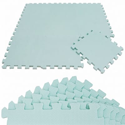 Van dag Één: 9-delige Baby Puzzel Speelmat - 30x30 EVA Schuim Kruipmat Vloermat Speeltapijt Kind
