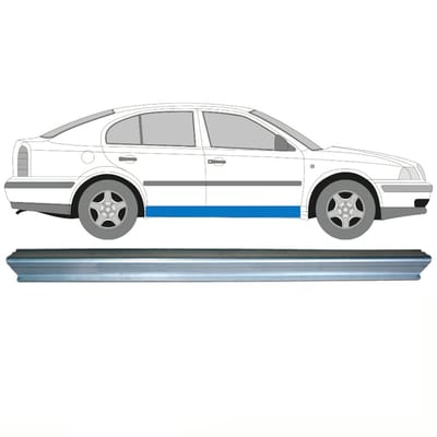 Reparatie dorpel voor Skoda Octavia I 1996-2010 / Links = Rechts (symmetrisch)