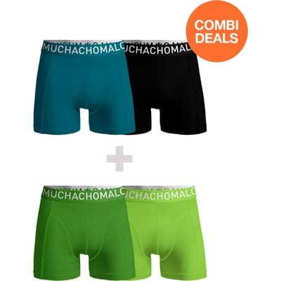 Muchachomalo Boxershort Heren – 4 Pack – 95% Katoen – Heren Ondergoed – Kleding – Stevig Ondergoed – Onderbroeken Heren