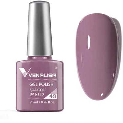 Venalisa UV Gellak Grey Fuchsia - 7.5 ml - Fuchsia Gellak - Gellak Lilac - Gellak Fuchsia - Gellak Paars - Gellak Grijs - Gellak Kleuren - Venalisa Gellak - Gellak Nagellak