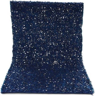 Safaary - Marokkaanse Handira bedsprei Deken Blauw 115 x 185cm