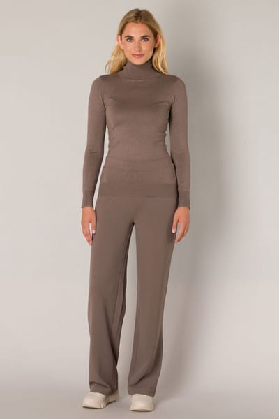 BASE LEVEL Yuen Trui - Dark Taupe - maat 36