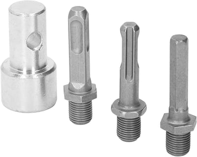Adapter voor Tuinboor met Auger, Carbon Staal Boorkop voor 2 Putten en 2 Sleuven, Tuin Gereedschap voor Efficiënt Graven en Boren
