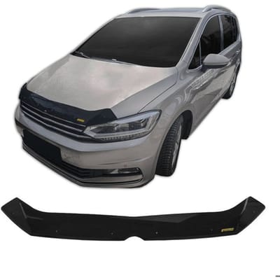 SCOUTT | Motorkap Deflector Bescherming Voor Volkswagen Touran Vanaf 2015, Aerodynamisch, Eenvoudige Montage, Geen Boren Vereist