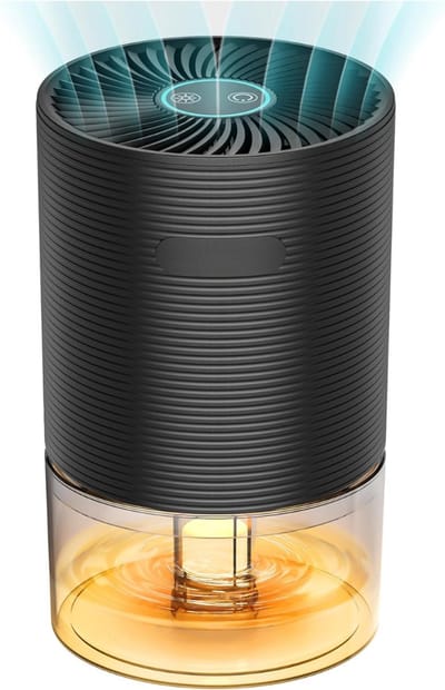 Zavira® Luchtontvochtiger - Dehumidifier - Reiniger - 300 Milliliter - Zwart