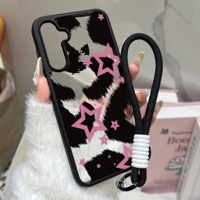 Sexy Lippen Telefoonhoesje Voor Samsung Galaxy S26 Ultra A56 5G A16 A55 A54 A36 A17 A07 A15 S24 FE S25 S23 Harde Schokbestendige Achterkant Galaxy A55 5G