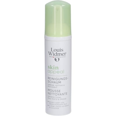Louis Widmer SkinAppeal Reinigende Mousse Onzuivere Huid Zonder Parfum 150ml
