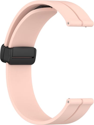 Siliconen bandje - geschikt voor Samsung Galaxy Watch 7 / Watch FE / Watch 6 (Classic) / Watch 5 (Pro) / Watch 4 (Classic) / Watch 3 41 mm / Active / Active 2 / Watch 42 mm - roze