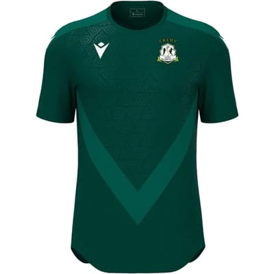 Macron Thunder Wisp Shirt Korte Mouw Heren - Bottle Green | Maat: XL