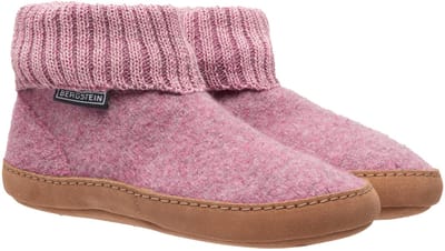 Bergstein Cozy Lux Sloffen - Pantoffels voor dames, heren en kinderen - 100% Zuiver scheerwol - Pink